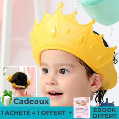 Couronne de bain anti-otite bébé | Bonnet-Secure™