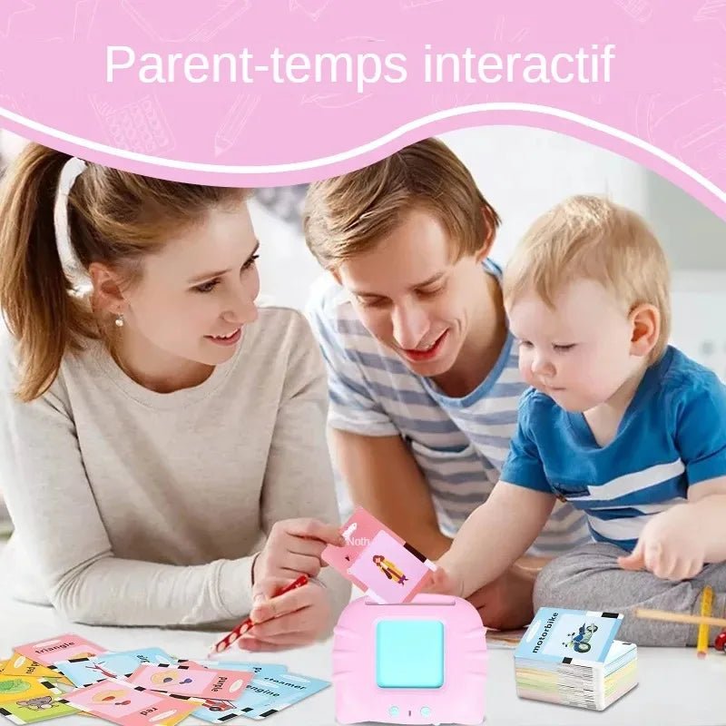 Appareil de carte mémoire Audible - Appareil éducatif précoce + Flashcards - Kits BéBé et Maman