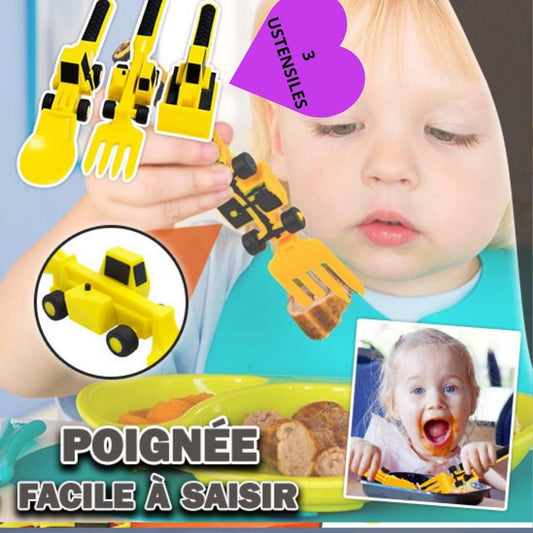 Ensemble de Vaisselle pour Enfant | bebePeut™ - Kits BéBé et Maman