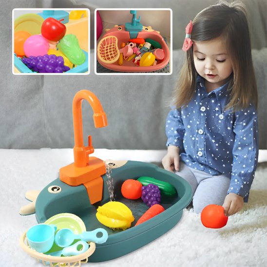 Mini évier de cuisine pour enfants | Jouets d'évier de cuisine - Kits BéBé et Maman