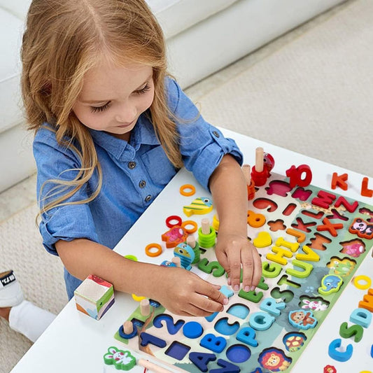 Block puzzle | jeu éducatif EASY TOY™ - Kits BéBé et Maman