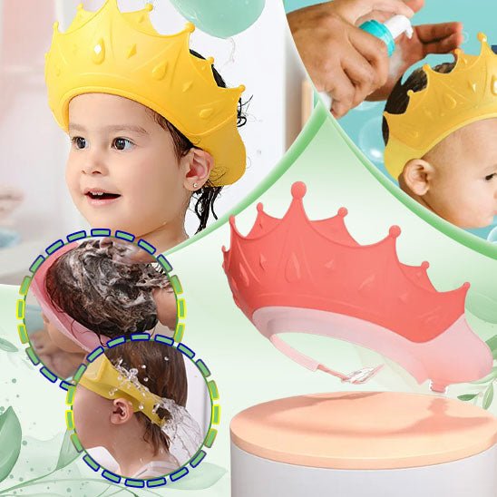 Bonnet de douche réglable pour bébé | Bonnet-Secure™ - Kits BéBé et Maman