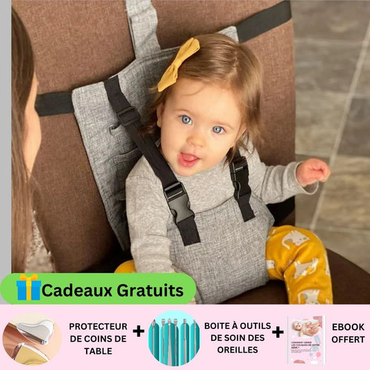 Harnais pour chaise Bébé | Harnais Confort™ - Kits BéBé et Maman