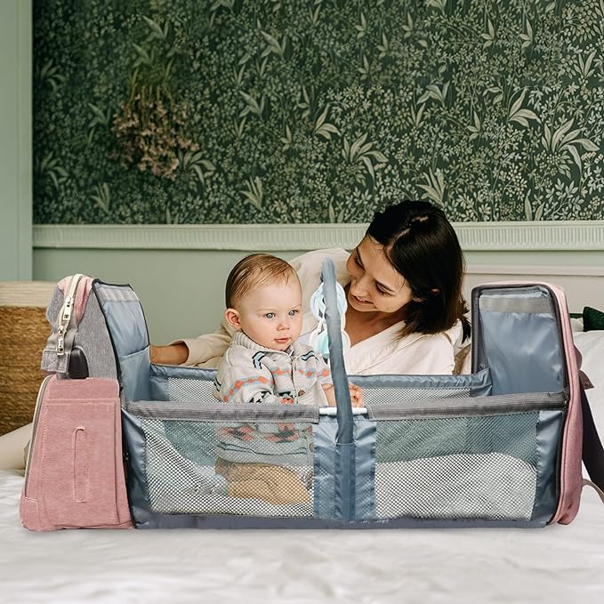 Sac à langer bébé | Berceau de voyage BabyNappy™ - Kits BéBé et Maman