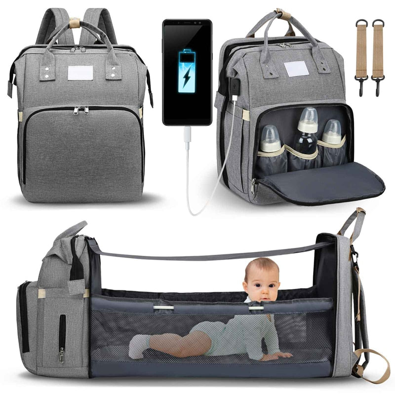 Sac à langer bébé portatif | Berceau de voyage BabyNappy™ - Kits BéBé et Maman