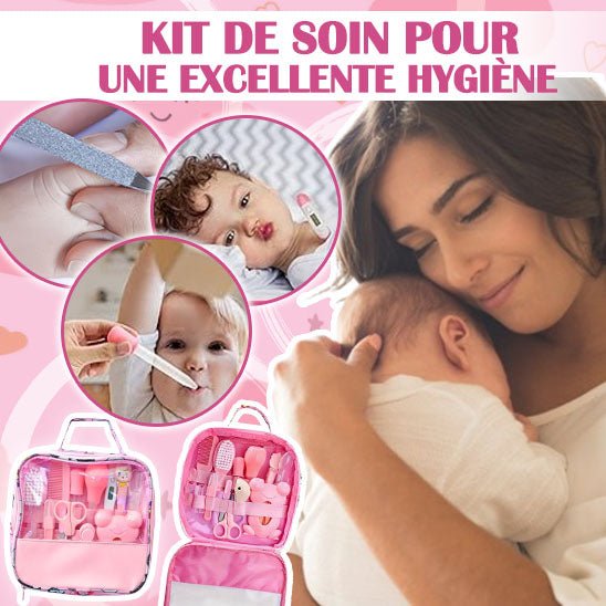 Trousse de soins pour l'hygiène de bébé | Santé-parfait™ - Kits BéBé et Maman